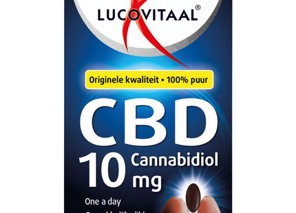 Lucovitaal CBD cannabidiol 10mg capsules