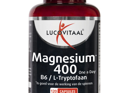 Lucovitaal Magnesium 400 mg, B6 &amp; L-tryptophan