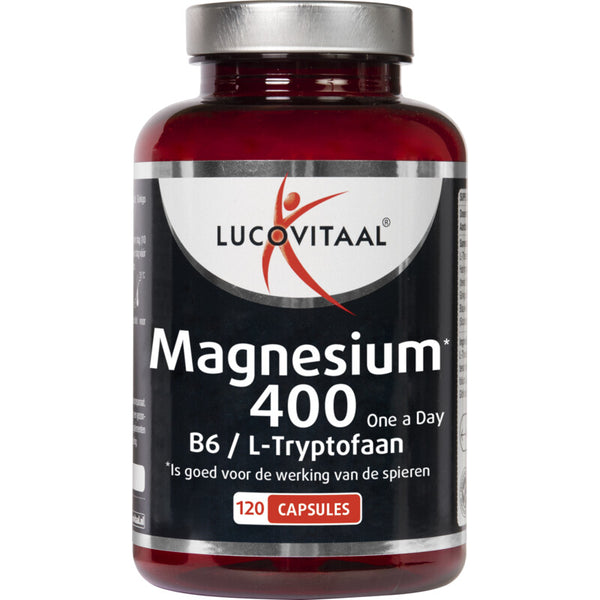 Lucovitaal Magnesium 400 mg, B6 & L-Tryptophan