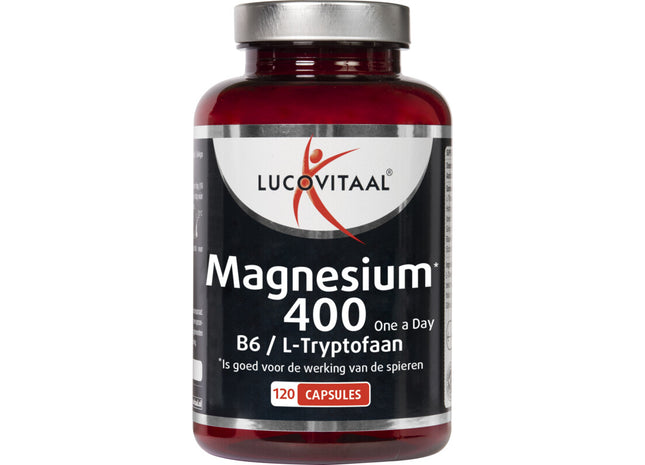 Lucovitaal Magnesium 400 mg, B6 & L-tryptofaan