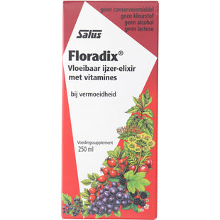 Floradix Vloeibaar ijzer-elixir met vitamines
