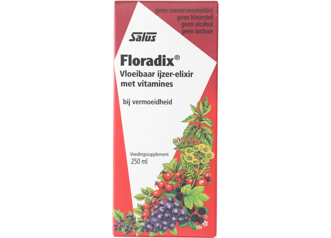 Floradix Vloeibaar ijzer-elixir met vitamines