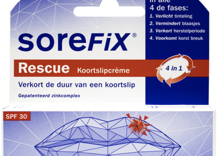 Sorefix Rescue koortslipcrème 4 in 1