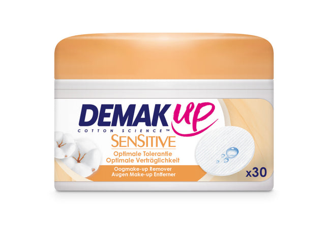 Demak'Up Sensitive oogmake-up remover pads