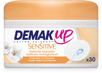 Demak'Up Sensitive eye make-up remover pads