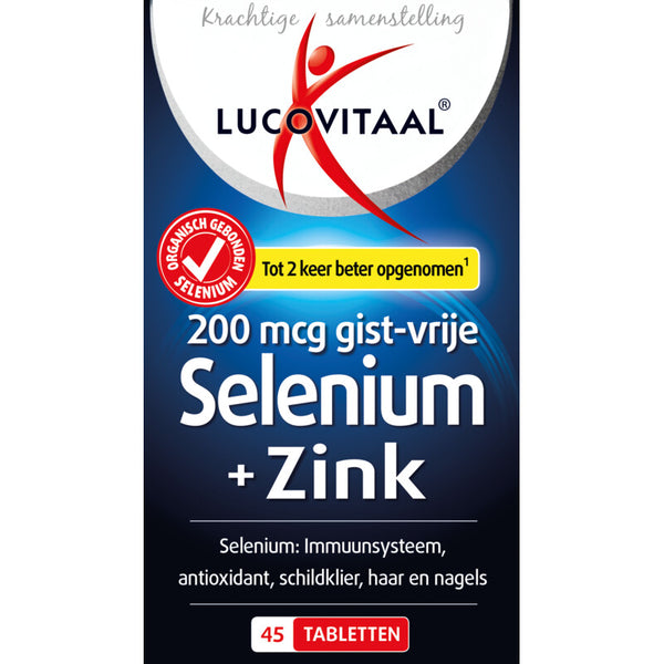 Lucovitaal Selenium + zinc tablets