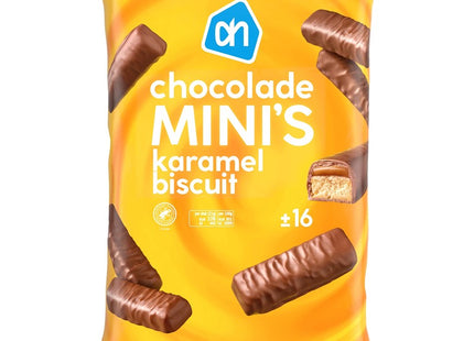 Chocolade mini's karamel biscuit