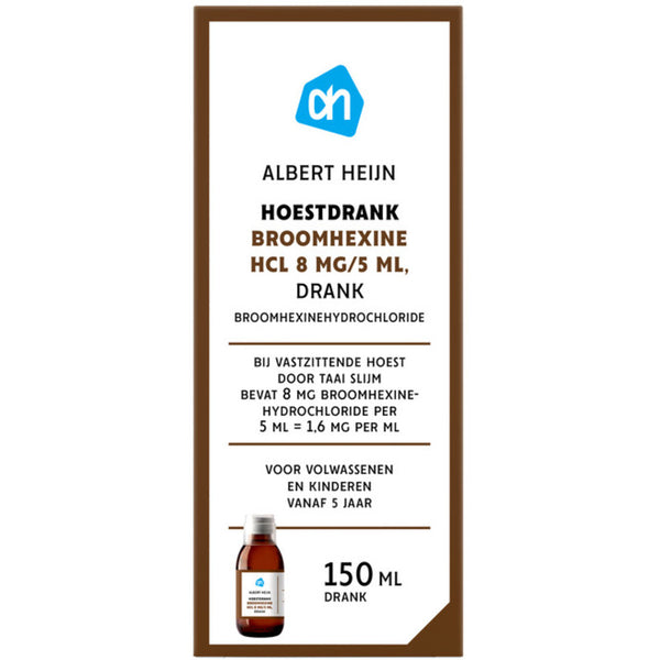 Hoestdrank broomhexine 8mg/5ml