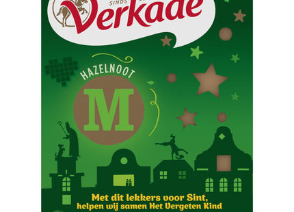 Verkade Chocoladeletter melk hazelnoot