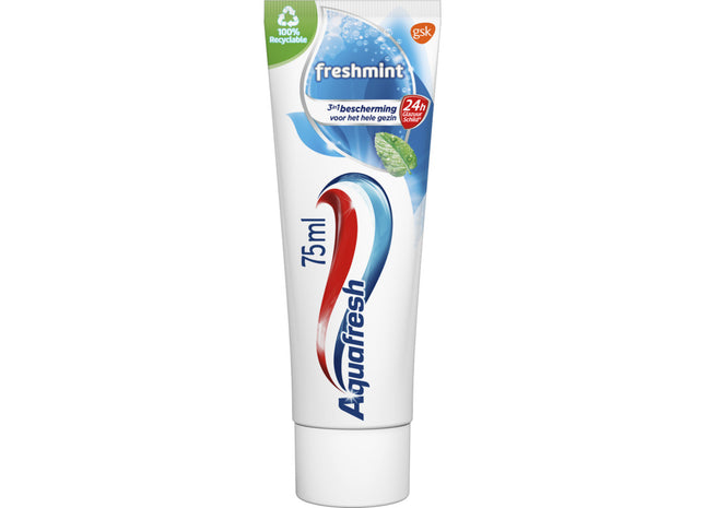 Aquafresh Freshmint 3-in-1 bescherming tandpasta  Dutchshopper