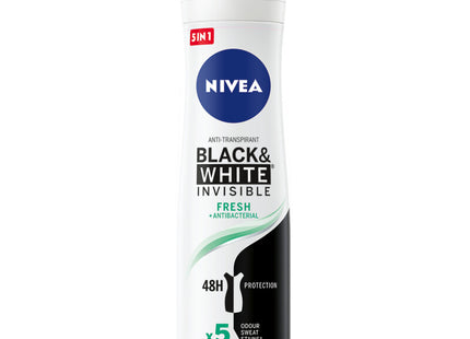 NIVEA Black&amp;White Fresh Antitranspirant Spray