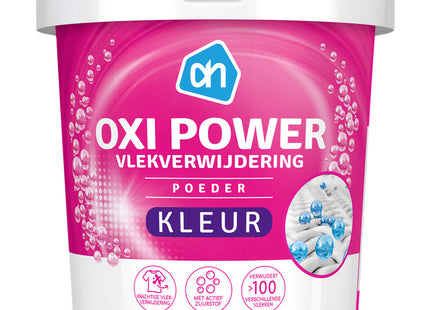 Oxi power vlekverwijdering poeder kleur