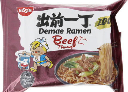 Nissin Demae ramen beef