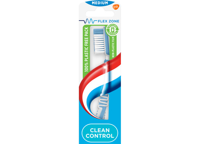 Aquafresh Clean control medium tandenborstel