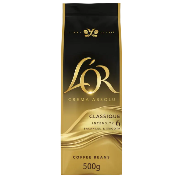 L'OR Crema absolu classique coffee beans