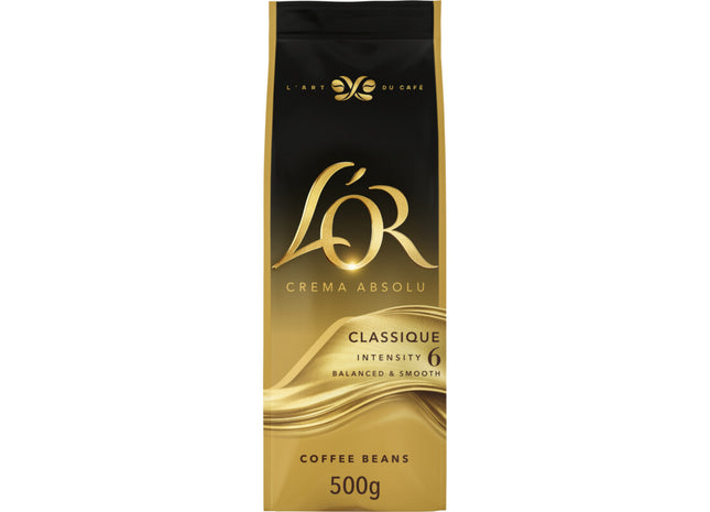 L'OR Crema absolu classique coffee beans