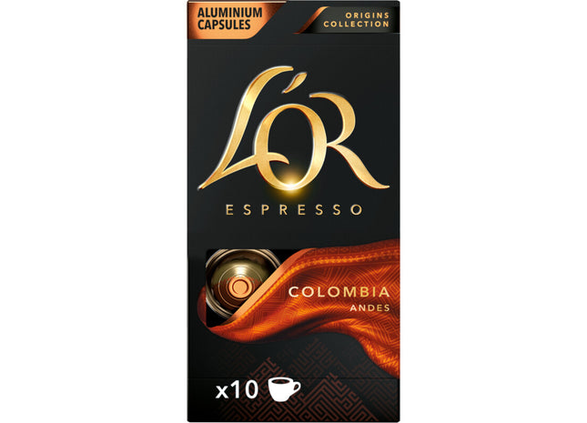 L'OR Espresso Colombia Andes capsules