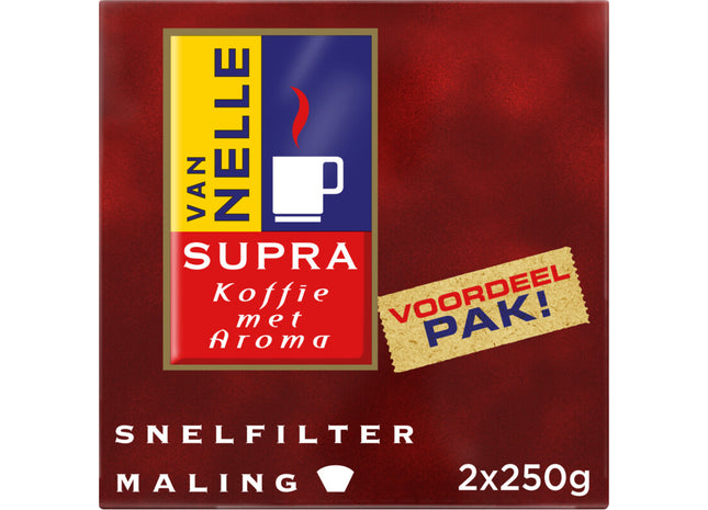 Van Nelle Supra snelfiltermaling voordeelpak