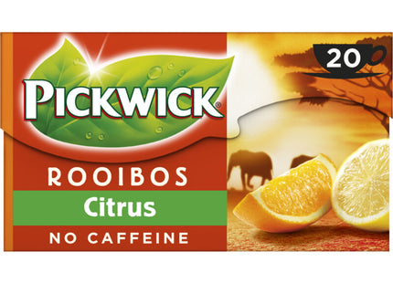 Pickwick Citrus rooibos thee no caffeine