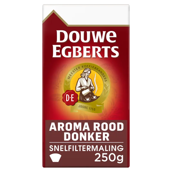 Douwe Egberts Aroma rot dunkel Schnellfiltermahlung