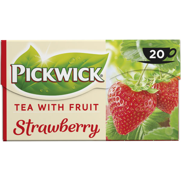 Pickwick Tea with fruit strawberry