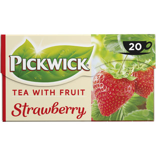 Pickwick Tea with fruit strawberry
