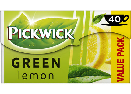 Pickwick Green tea lemon voordeelverpakking