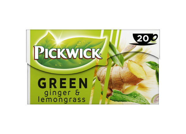 Pickwick Green ginger & lemongrass