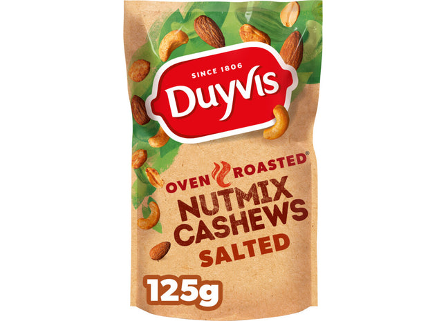 Duyvis Oven roasted nutmix cashews salted