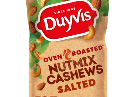 Duyvis Oven roasted nutmix cashews salted