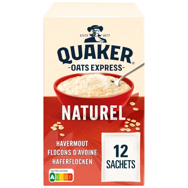 Quaker Oats express natural oatmeal