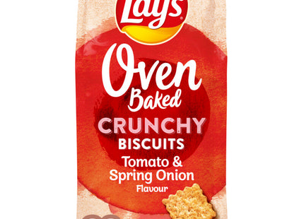 Lay's Oven baked crunchy biscuits tomato onion