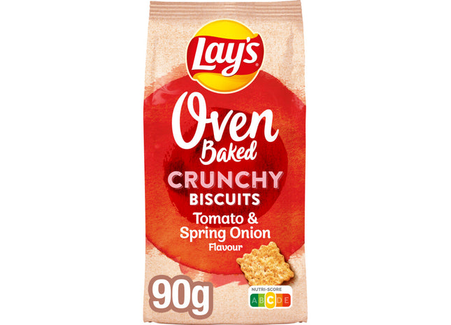 Lay's Oven baked crunchy biscuits tomato onion