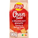Lay's Oven baked crunchy biscuits tomato onion