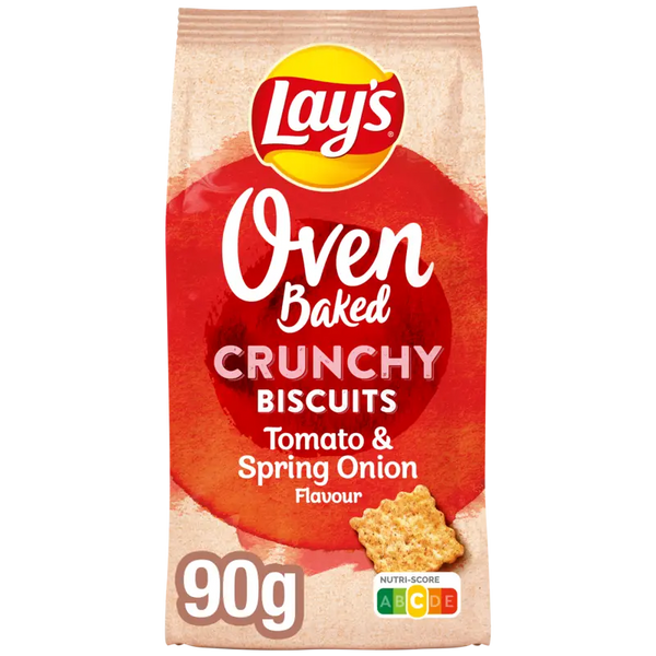 Lay's Oven Baked Crunchy Biscuits Tomato Onion