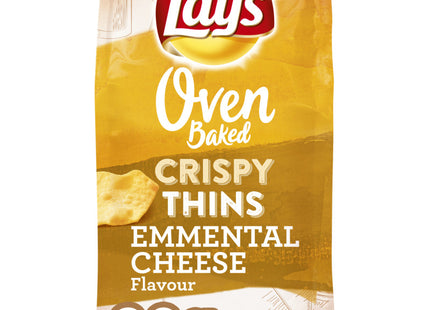 Lay's Oven Crispy Thins Emmental Cheese