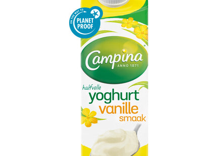 Campina Halfvolle yoghurt vanillesmaak