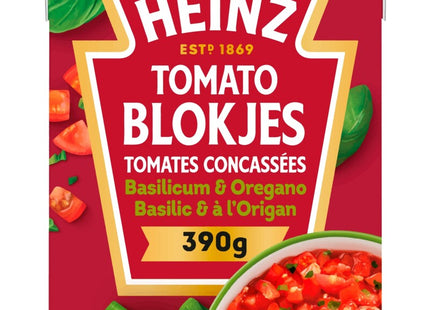Heinz Tomaten blokjes basilicum & oregano