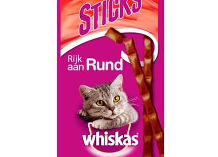 Whiskas Sticks rund kattensnacks