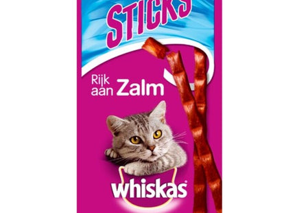 Whiskas Sticks zalm kattensnacks