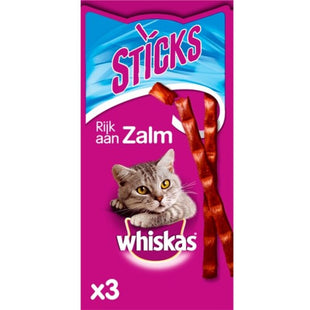 Whiskas Sticks zalm kattensnacks