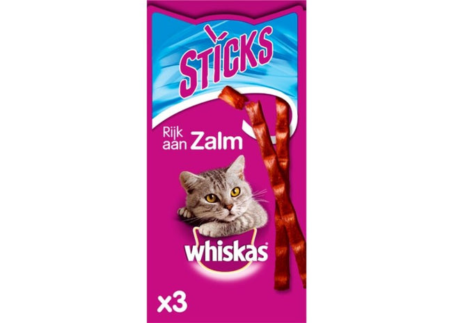 Whiskas Sticks Lachs-Katzensnacks