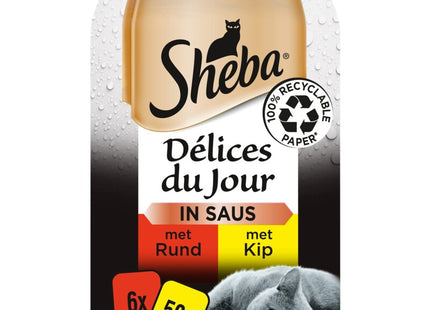 Sheba Délices du jour in saus traiteur