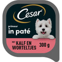 Cesar Primeur in pat kalf en worteltjes