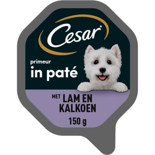 Cesar Primeur in pat lam en kalkoen