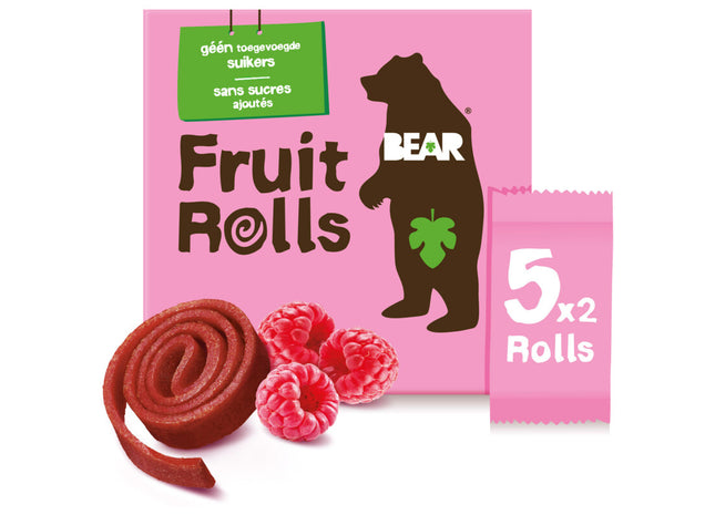 Bear Fruit rolls framboos