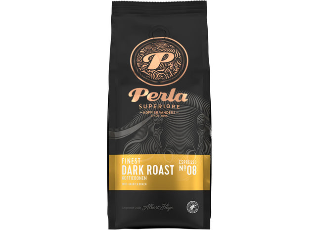 Perla Superiore Finest dark roast koffiebonen