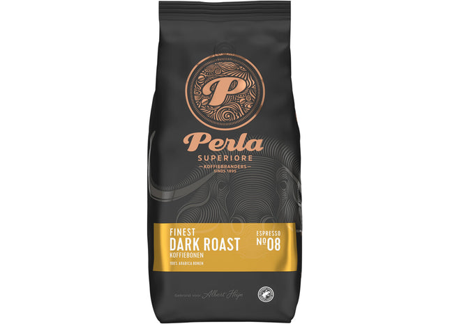 Perla Superiore Finest dark roast koffiebonen