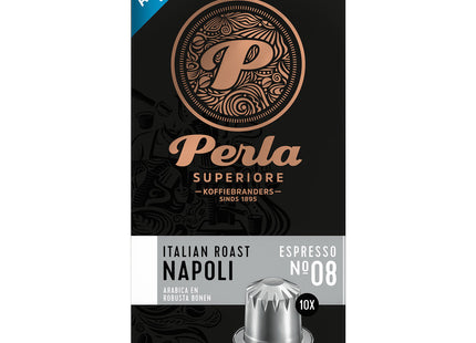 Perla Superiore Italian roast Napoli capsules