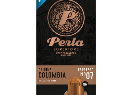 Perla Superiore Origins Colombia espresso capsules  Dutchshopper